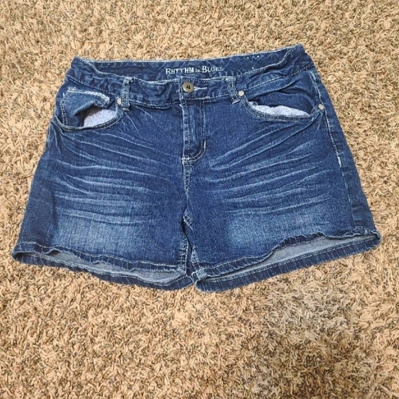 Rythem I'm Blue Jean Shorts - Picture 1 of 4